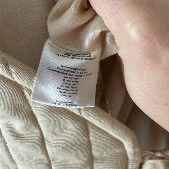 Deiji Studios The Curved Quilt Jacket in Fawn - Picture 9 of 13